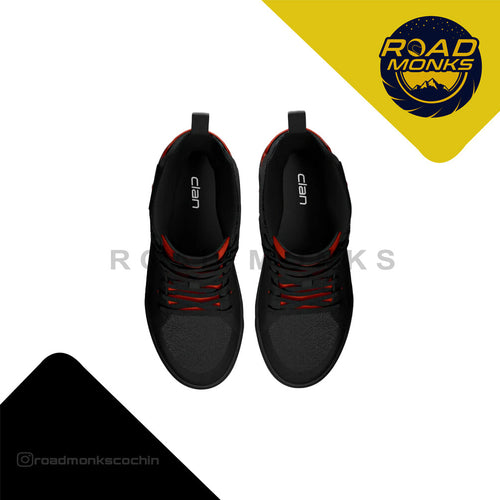Clan Scout D3O Waterproof Motorcycle Riding Boots Red