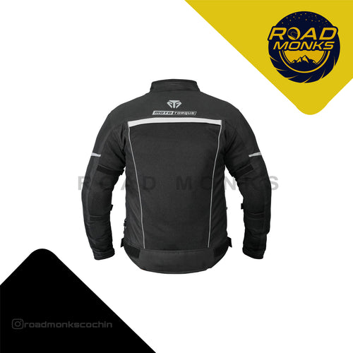 Moto Torque Blade Pro Riding Jacket Black Grey