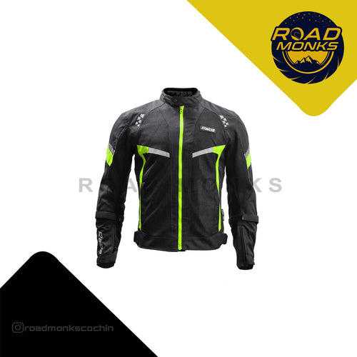 Raida BOLT Motorcycle Riding Jacket Hi-Viz Green