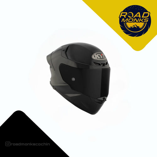KYT TT Revo Glossy Black Motorcycle Helmet