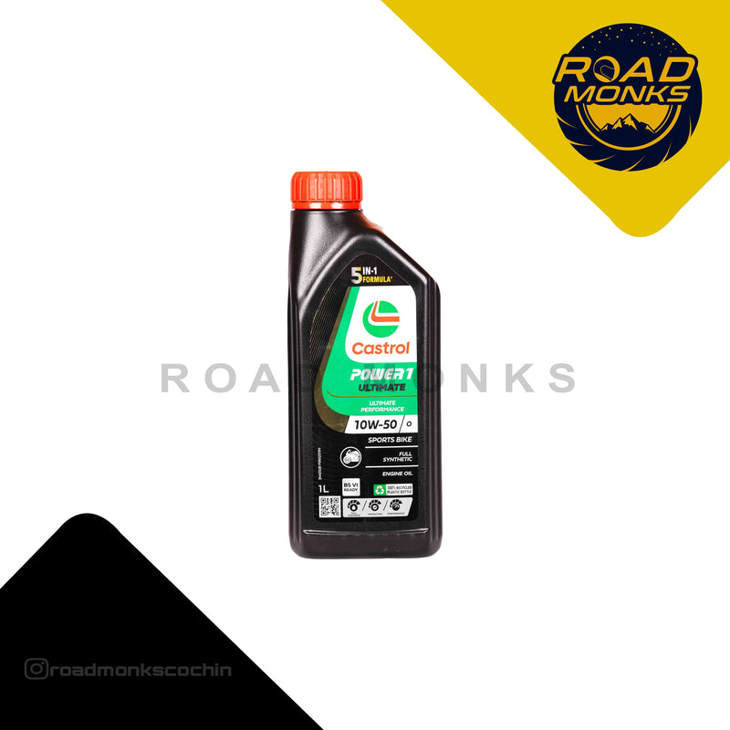 Castrol POWER1 Ultimate 10W-50 Motorcycle Engine Oil
