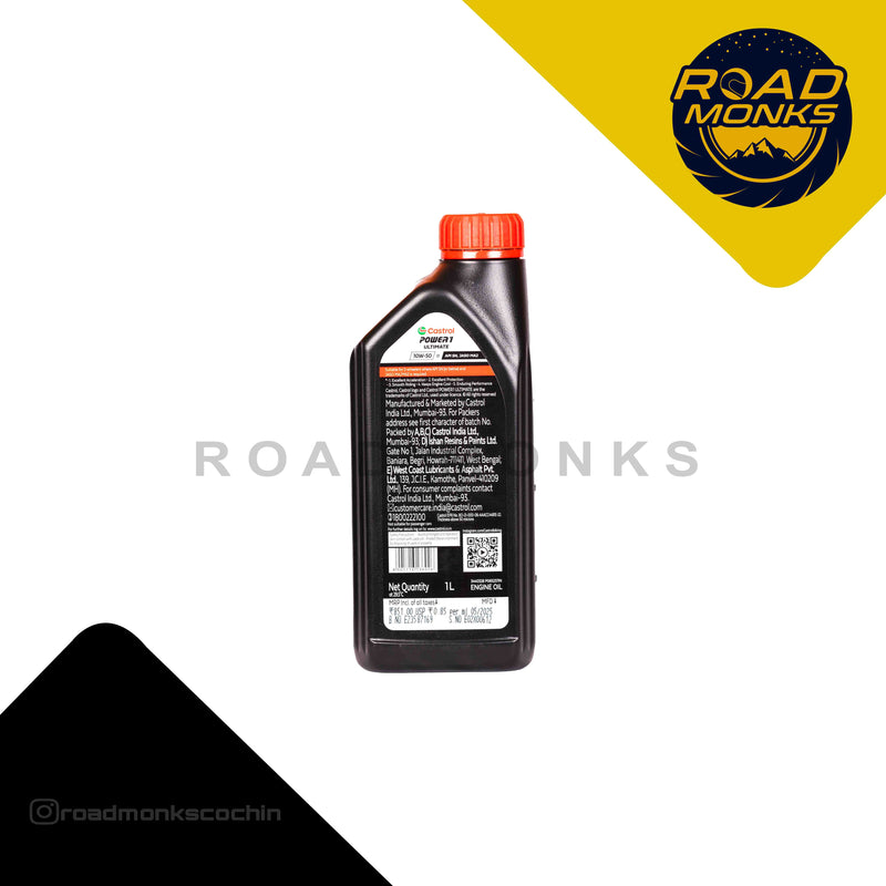 Castrol POWER1 Ultimate 10W-50 Motorcycle Engine Oil