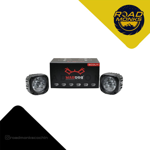 Maddog Scout Performance Auxiliary Lights 3000LM 10W Flood Beam