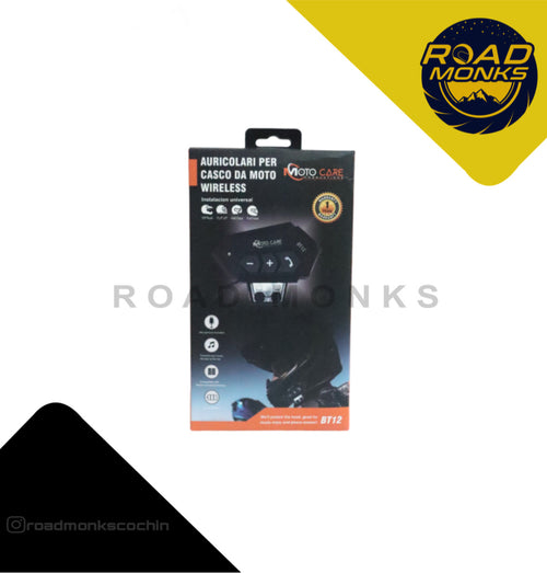 MotoCare Wireless Bluetooth Intercom BT-12