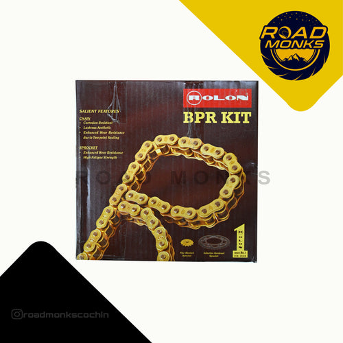 Rolon brass chain spocket kit for  bajaj dominar 400