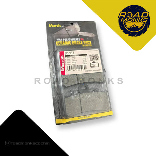 Vesrah High Performance HH Ceramic Rear Brake Pads SD-953 for KTM Duke 200 / RC 200 / RC 390 / RC 250 / Adventure 390