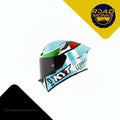 KYT TT Revo Leopard Motorcycle Helmet