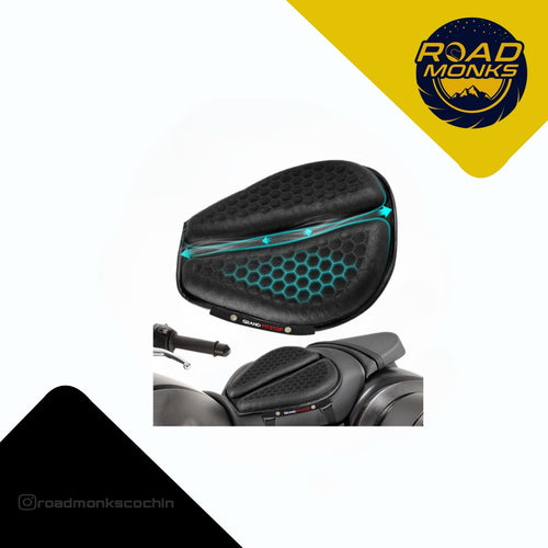 Grand Pitstop Gel Seat Cushion for Motorcycle – Comfort Seat Pad