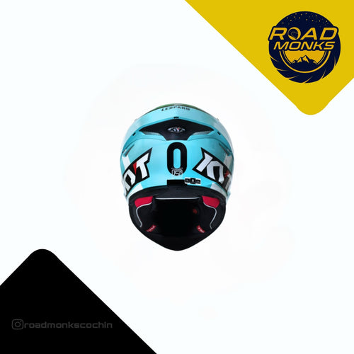 KYT TT Revo Leopard Motorcycle Helmet